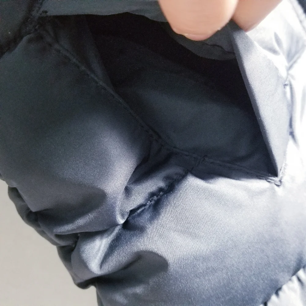OLD NAVY BOY'S PUFFER VEST BLACK AND DARK BLUISH GRAY SIZE 4T